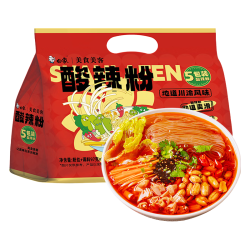 白象 川渝风味 酸辣粉  袋装 5袋