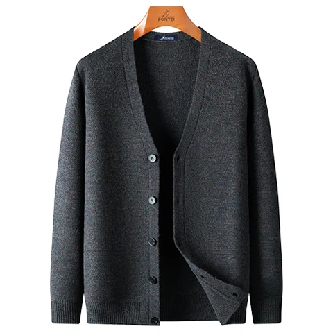  FORTEI/富铤 100%绵羊毛 男士羊毛衫