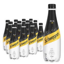 怡泉 无糖 苏打水  400ML*12瓶