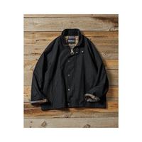 Barbour 运输飞行员男士夹克蓝染风格