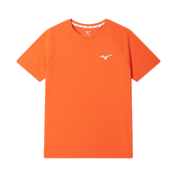 美津浓（MIZUNO）运动系列轻薄速干冰感透气T恤 51/活力橙 3XL (190)