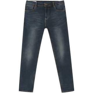 杰克琼斯 杰克·琼斯（JACK&JONES）26年男装潮流修身直筒弹力休闲百搭深色牛仔裤长裤子男士四季男裤 深牛仔蓝