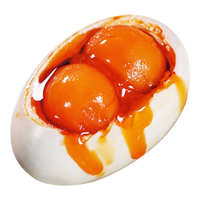 大姆山熟咸鸭蛋 流油 真空包装开袋即食 红心流油咸蛋黄盐蛋 双黄咸鸭蛋20枚【单颗75-100克】