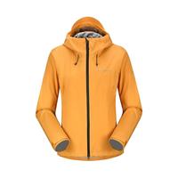 巍德（VAUDE）女士软壳冲锋衣防风防水外套3L户外骑行徒步登山保暖舒适 金盏黄 S