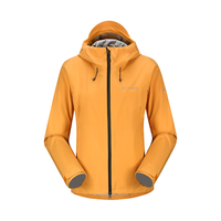 巍德（VAUDE）女士软壳冲锋衣防风防水外套3L户外骑行徒步登山保暖舒适 金盏黄 XL