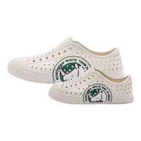 native印花Bloom洞洞鞋濒危动物系列男女儿童亲子洞洞鞋户外沙滩鞋 豆腐白|白犀牛 童鞋26（165mm）