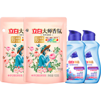 立白洗衣液低泡易漂柔顺护衣持久留香洗家用 【2袋+2瓶】组合装