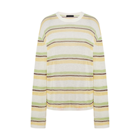  MO&Co./摩安珂 撞色条纹 女士针织衫