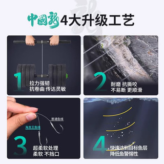 海龙王碳线前导线碳氟线鱼线路亚前导线 【超强拉力】碳氟线50m 1.5