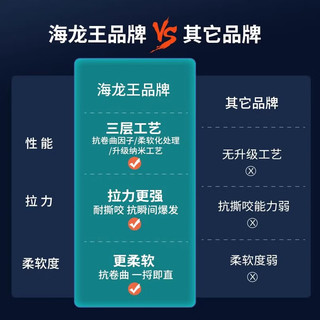 海龙王碳线前导线碳氟线鱼线路亚前导线 【超强拉力】碳氟线50m 1.5