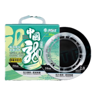 海龙王碳线前导线碳氟线鱼线路亚前导线 【超强拉力】碳氟线50m 1.5