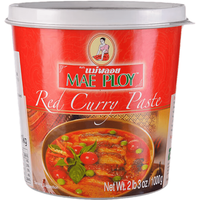 泰娘(MAEPLOY)泰国咖喱酱咖喱膏1kg红咖喱酱即食拌饭商家用泰式咖喱饭