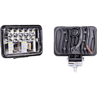 汽车货车led射灯通用超亮工程车挖掘机大灯农用车改装灯 3寸大视野白光 单支装