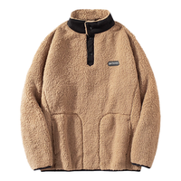 OUTDOOR PRODUCTS抓绒服 男士秋冬舒适休闲套头抓绒卫衣OFZR231918 咖啡色 3XL