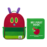 布布龙布书 MY FIRST BOOK 蒙氏早教宝宝布书婴儿益智玩具土豪书周岁新生儿礼盒新年 《好饿的毛毛虫》联名布书（探索奇妙蜕变）