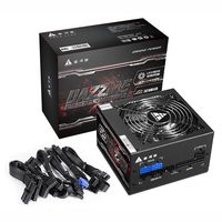 金河田电竞500W铜牌全模组电脑台式机ATX电源宽幅静音游戏LED电源