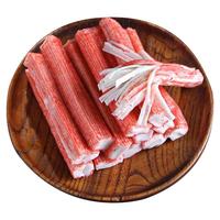 手撕蟹柳500g蟹足棒蟹肉棒商用日料寿司冷冻火锅模拟食材日式蟹棒