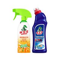 seaways水卫士厨房去重油污净清洗剂卫生间厕所强效马桶洁厕净