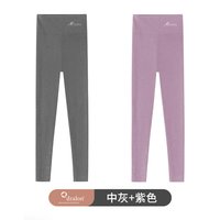 德绒打底裤女士外穿秋冬季高腰大码显瘦加绒加厚无痕发热保暖秋裤