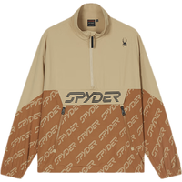 SPYDER蜘蛛男子立领宽松运动拼色袋鼠口袋356 STYLE夹克23CS133M 香薰色-23CS133M M