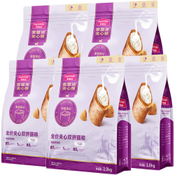 麦富迪 猫粮 鲜肉夹心双拼猫粮2.0 鱼油羊奶猫草夹心成猫通用全价幼猫粮 羊奶夹心猫粮1