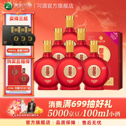 习酒 喜宴 53%vol 酱香型白酒 500mL*6瓶