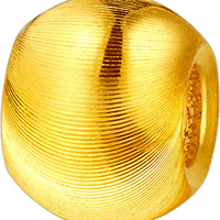 金至尊珠宝 黄金转运珠灵感魔方5D足金百搭转运珠不配盒子