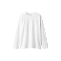 無印良品 MUJI（無印良品 ）天竺织 圆领AB1L3A5S 白色 M 