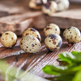 琼艺 新鲜散养鹌鹑蛋 400g(50-100枚)