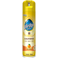 pledge 碧丽珠 亮系列 家具护理喷蜡 330ml 怡人柑桔