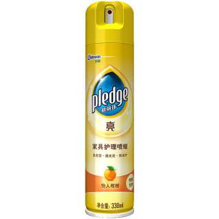 88VIP：pledge 亮系列 家具护理喷蜡 330ml 怡人柑桔