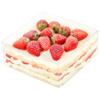 廿一客（21cake）草莓奶油蛋糕 2磅 蛋糕 水果圣诞蛋糕 奶油蛋糕  同城配送