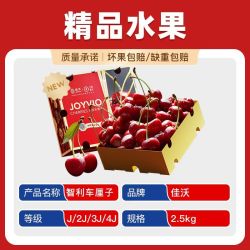 佳沃 智利进口车厘子 5斤 2J级