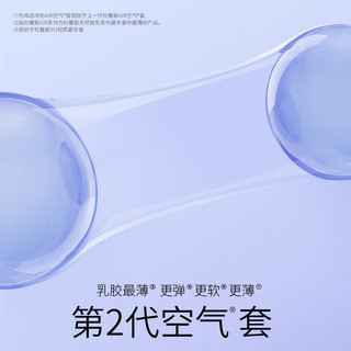  durex/杜蕾斯 超薄空气套 避孕套  标准 52mm