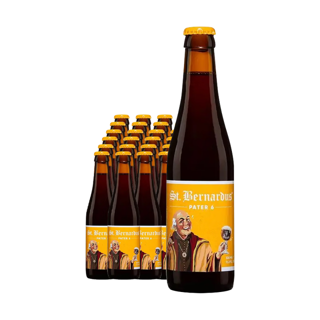 圣伯纳 6号啤酒 330mL*24 修道院精酿啤酒