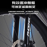 PHOENIX/凤凰 超长续航 锂电池电助力山地车 变速碟刹 油刹