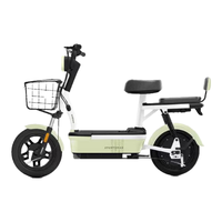 斯波兹曼 电动自行车 爱玛电动车子品牌新国标电动车京东自营长续航电瓶车代步车电车湖南卫视跨晚同款 浅绿