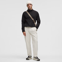 lululemon 丨Lightweight Stretch 男士弹力夹克 防晒 LM4ARMS 夜蛾黑 S