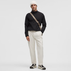 lululemon 丨Lightweight Stretch 男士弹力夹克 防晒 LM4ARMS 夜蛾黑 S