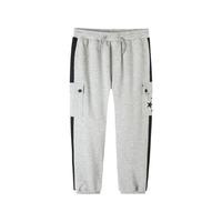 Converse 匡威童装男童纯棉舒适运动裤春秋儿童舒适毛圈侧边口袋休闲长裤 岩岭灰 130 /56 【身高116-122cm】 130/56