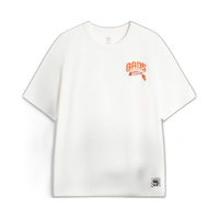 李宁 LI-NING反伍BADFIVE短袖T恤男子篮球系列矢量插画棉质舒适运动上衣 乳白色-1 M