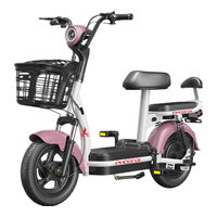 凤凰（Phoenix）电动车新国标电动自行车男女成人电瓶车长续航小型两轮代步电单车 樱花粉【 假一赔十】 15A汽车级 (锂电)-助力续航80公里