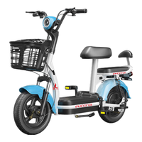 凤凰（Phoenix）电动车新国标电动自行车男女成人电瓶车长续航小型两轮代步电单车 天空蓝【 假一赔十】 20A天能/超威 (铅酸)-助力续航95公里