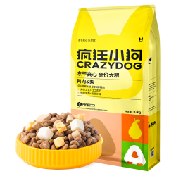疯狂小狗 冻干夹心 狗粮10kg