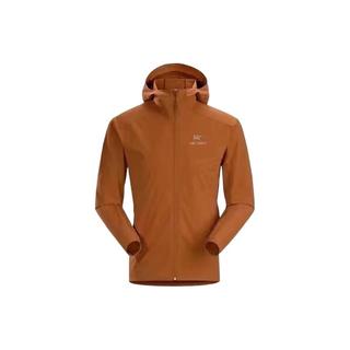 始祖鸟（ARC'TERYX）男款软壳衣GAMMA SL HOODY刺绣鸟标连帽单层冲锋衣防风透气 FLUIDITY水波蓝 L