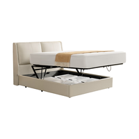 芝华仕（CHEERS）五星皮床现代简约储物床大气主卧室双人软包床带床垫C639