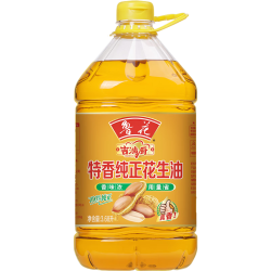 鲁花 吉满厨 特香纯正花生油 3.68L