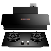 方太（FOTILE）油烟机燃气灶套装 02-F1S-W新月侧吸式抽吸油烟机26大风量直流变频 烟灶联动套餐 【三件套】烟灶套+17L零冷水热水器