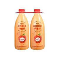 食怀 新西兰原榨苹果汁 1.5L*2瓶