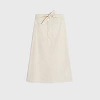 Totême 女士气质系带棉质半身长裙